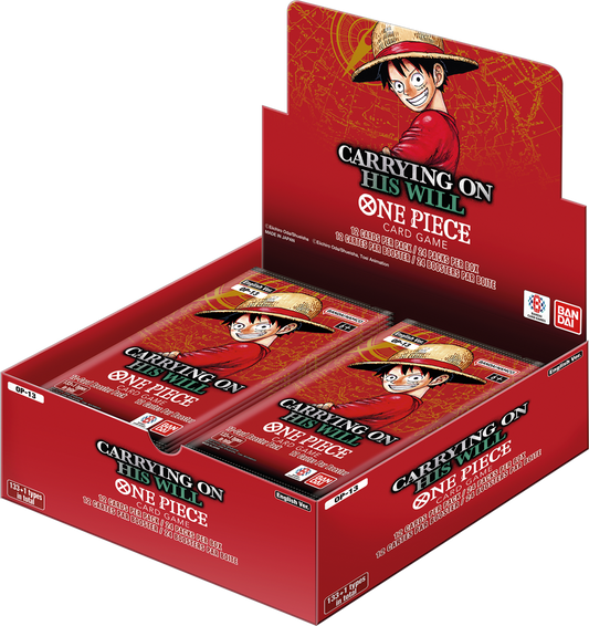 One Piece Card Game – Display OP-13 Carrying On His Will (24 boosters)(EN)