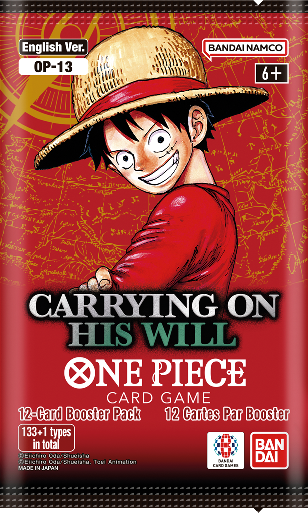 One Piece Card Game – Booster OP-13 Carrying On His Will