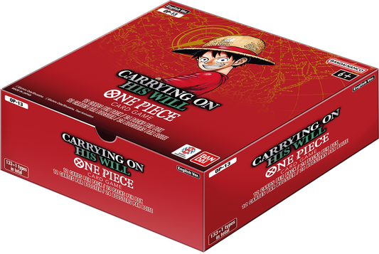 One Piece Card Game – Display OP-13 Carrying On His Will (24 boosters)(EN)