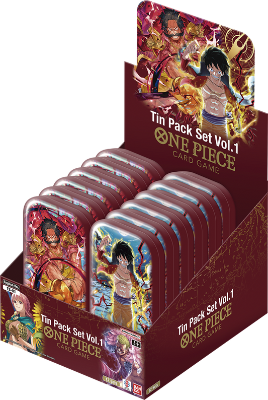 One Piece TCG – TS01 Tin Pack Set 01 | Coffret Collector Officiel