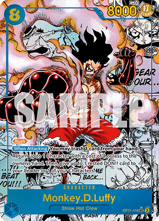 Monkey D. Luffy OP11-118 Bandai