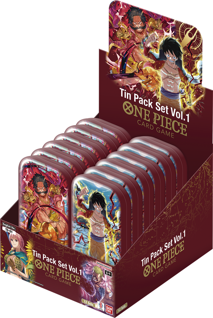 One Piece TCG – TS01 Tin Pack Set 01 | Coffret Collector Officiel